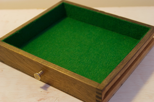 The Hessian Sack: How to Replace the Felt or Baize in a Toolbox