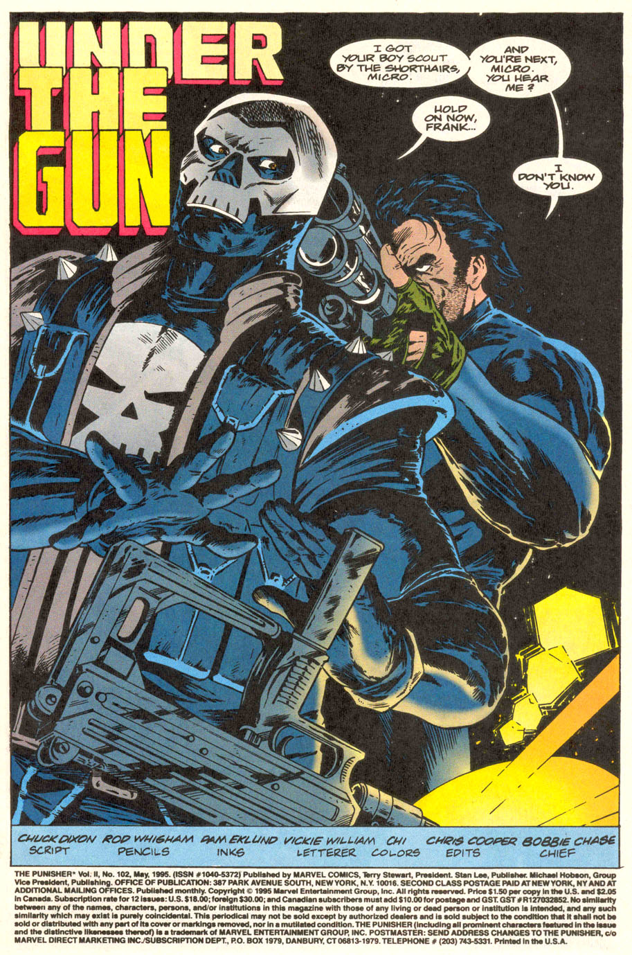 The Punisher (1987) Issue #102 - Under the Gun #109 - English 2