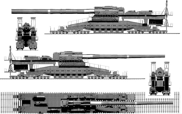 Heavy Gustav's blueprint.