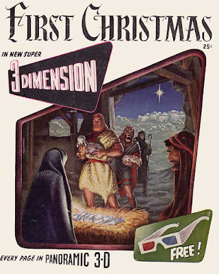 Bible story pictures for the story of christmas: a scripture lady idea Atomic Kommie Comics: Holiday Reading Room BIBLE TALES FOR YOUNG FOLK "Nativity: the Birth of Jesus"