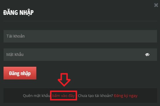 Cách lấy lại mật khẩu game Avatar Star Cach lay lai mat khau game avatar star