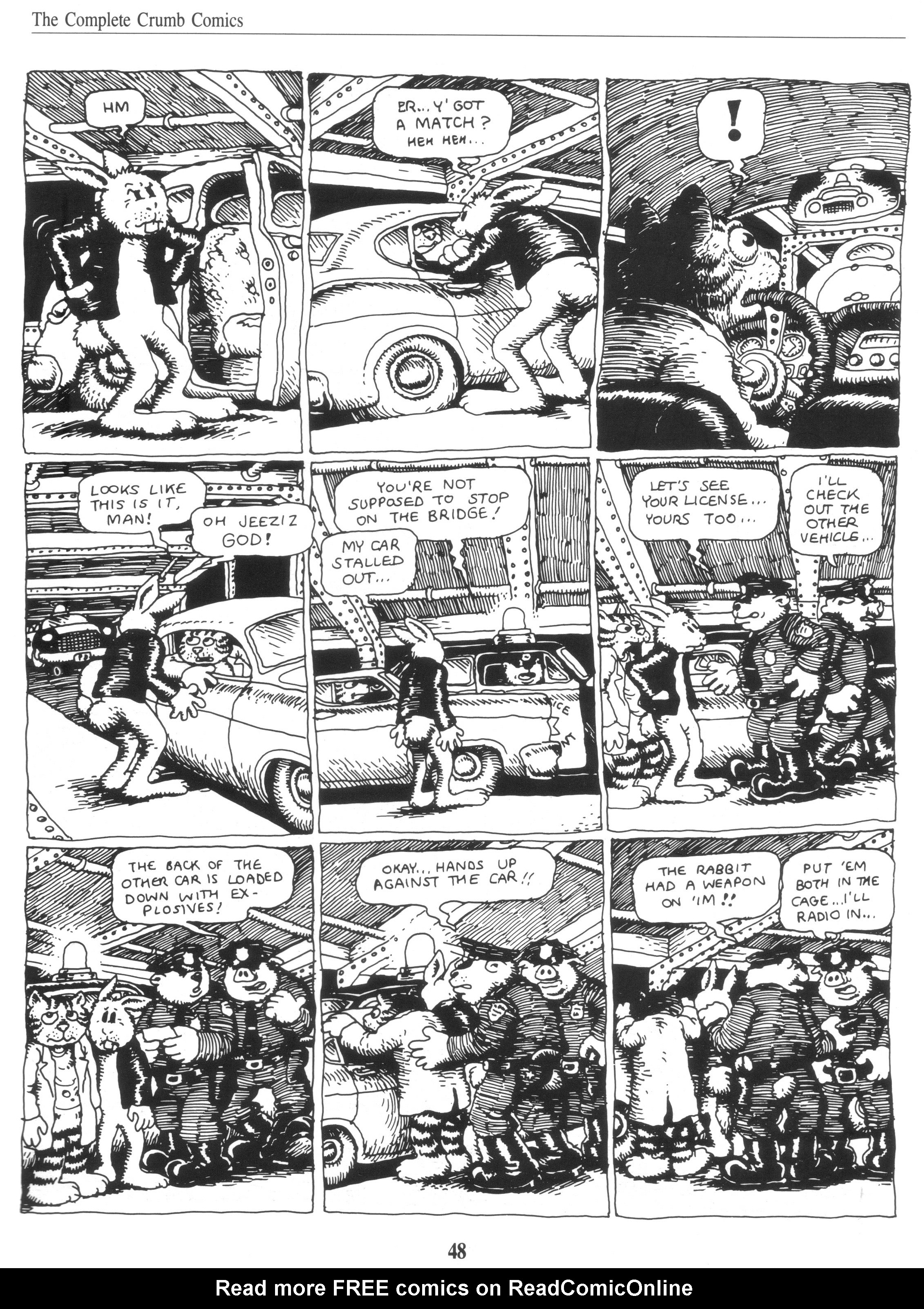 Read online The Complete Crumb Comics comic -  Issue # TPB 5 - 59