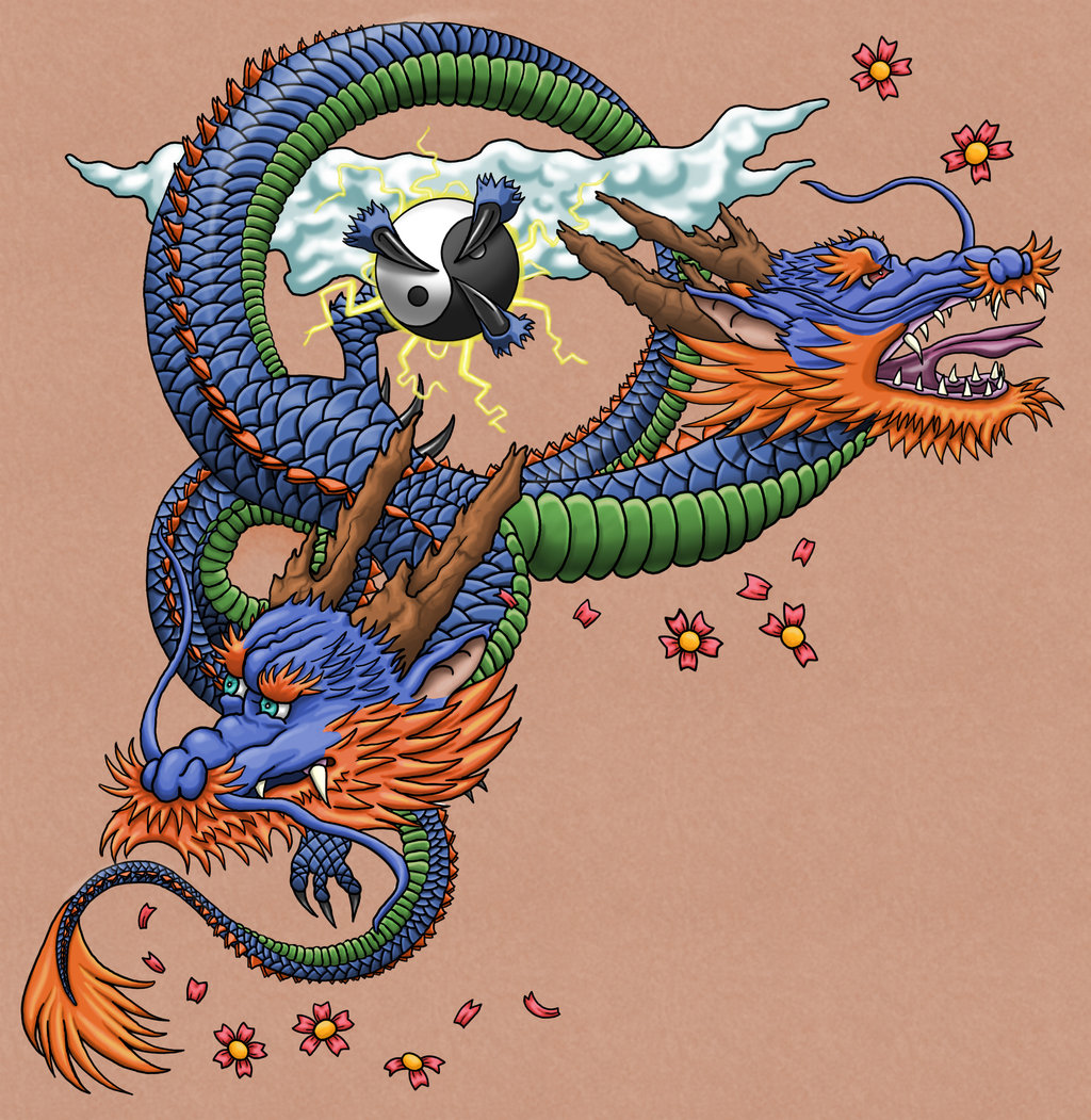 Japanese Dragon Tattoo Color Meaning Dragon Tattoo Japanese Tattoos ...