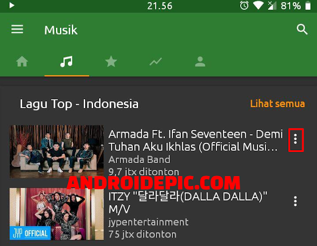 Aplikasi Pemutar Musik Youtube Tanpa Video, Bisa Langsung Download MP3 dari Youtube