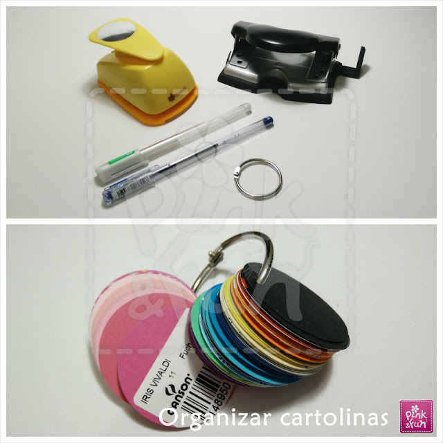 Dicas de Organização - Cartolinas by Pink&Fun