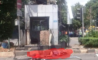 Foto Pasca Ledakan Bom Di Jakarta Thamrin
