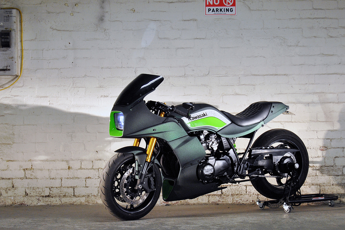 Saki Racer - Paul's Kawasaki GPZ750 | Return of the Cafe ... (1200 x 800 Pixel)