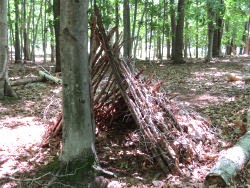 survival shelter frame