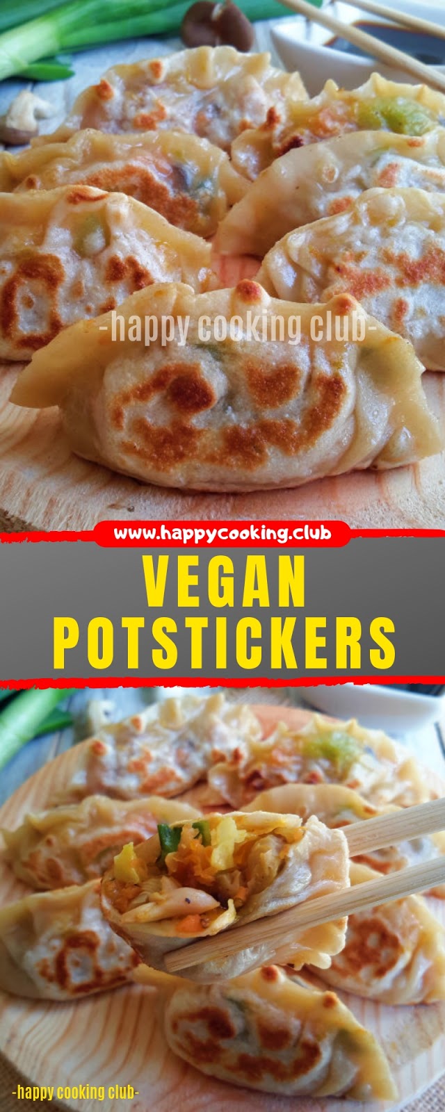 VEGAN POTSTICKERS VEGAN POTSTICKERS