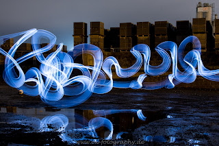 Lightpainting Lichtkunst Lightart Hafen Hamm Nikon