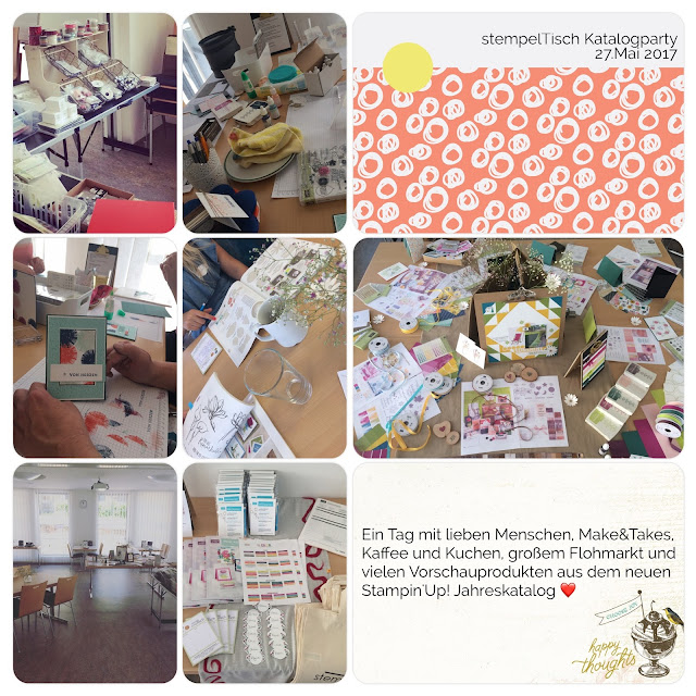 Stempeltisch Ideen Mit Den Produkten Von Stampin Up Juni 2017