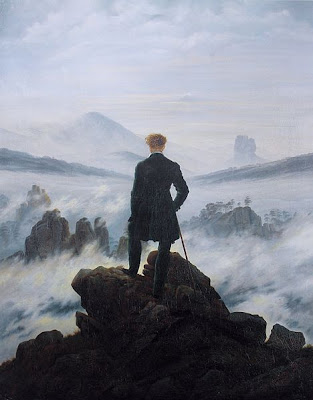 Il quadro di Friedrich "Viandante sul mare di nebbia"