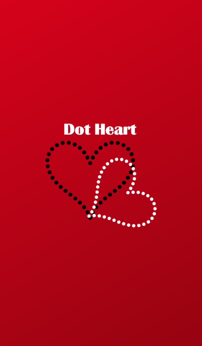 Dot(Black White) Heart.