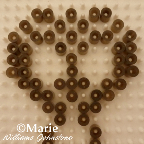 DIY Brown & Beige Fuse Beads For Perlers - Melty And Iron Beads