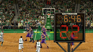 NBA 2K13 New Shot Clock Texture Mods