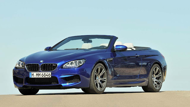 The new BMW M6 Convertible front side