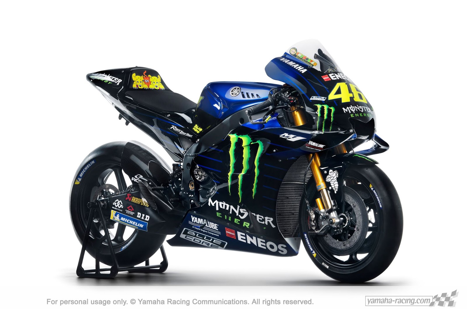 Yamaha Old R25 livery Monster energy motogp 2019 | MOTOBLAST