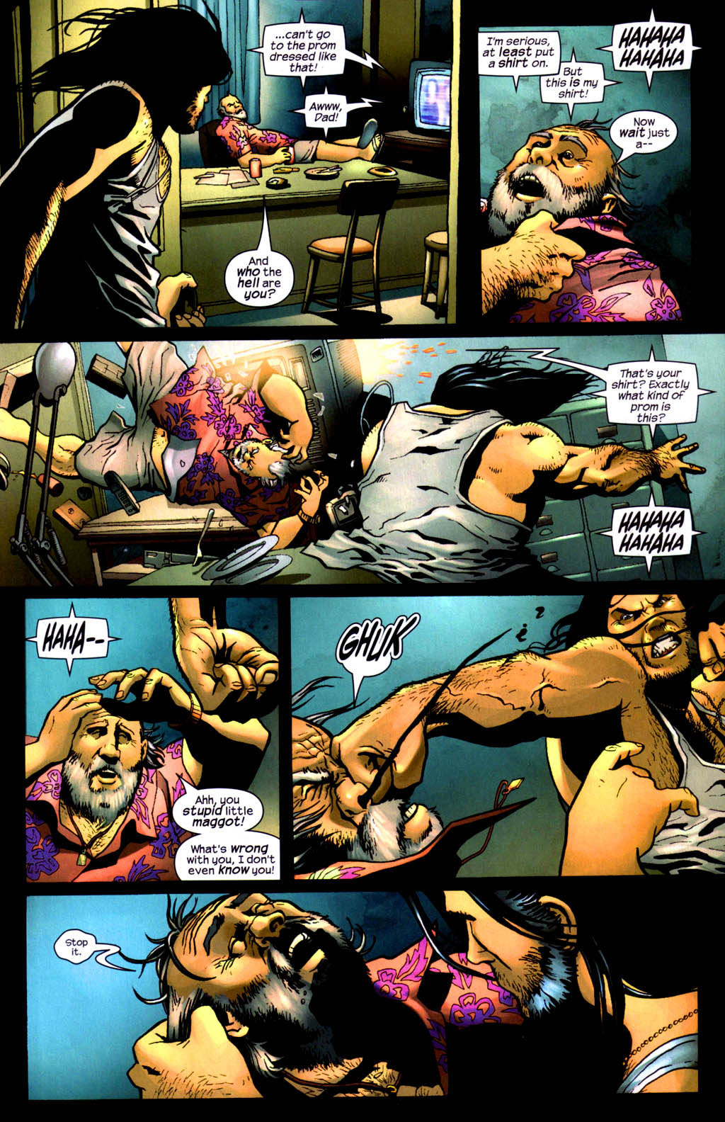 Read online Wolverine (2003) comic - Issue #8 - 8