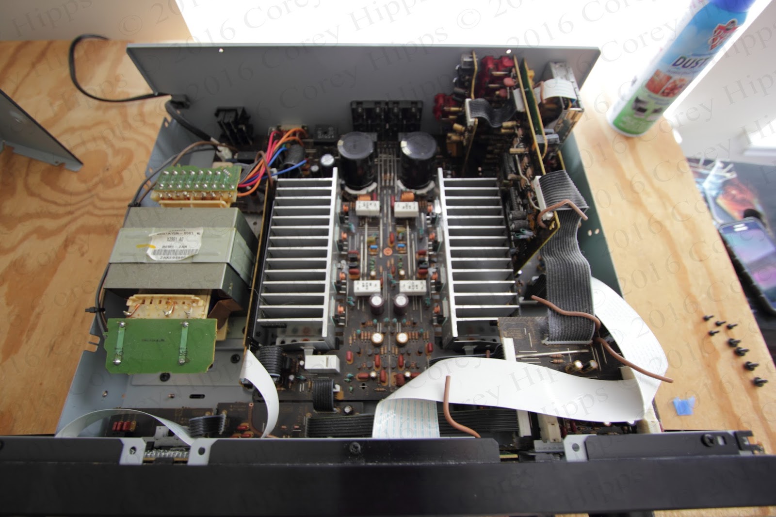 Mooncaller Home Projects Electronics Cleaning, Receiver