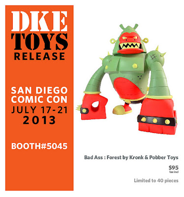 San Diego Comic-Con 2013 Exclusive “Forest” Bad Ass Vinyl Figure by Kronk & Pobber Toys