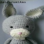 patron gratis conejo amigurumi | free pattern amigurumi rabbit