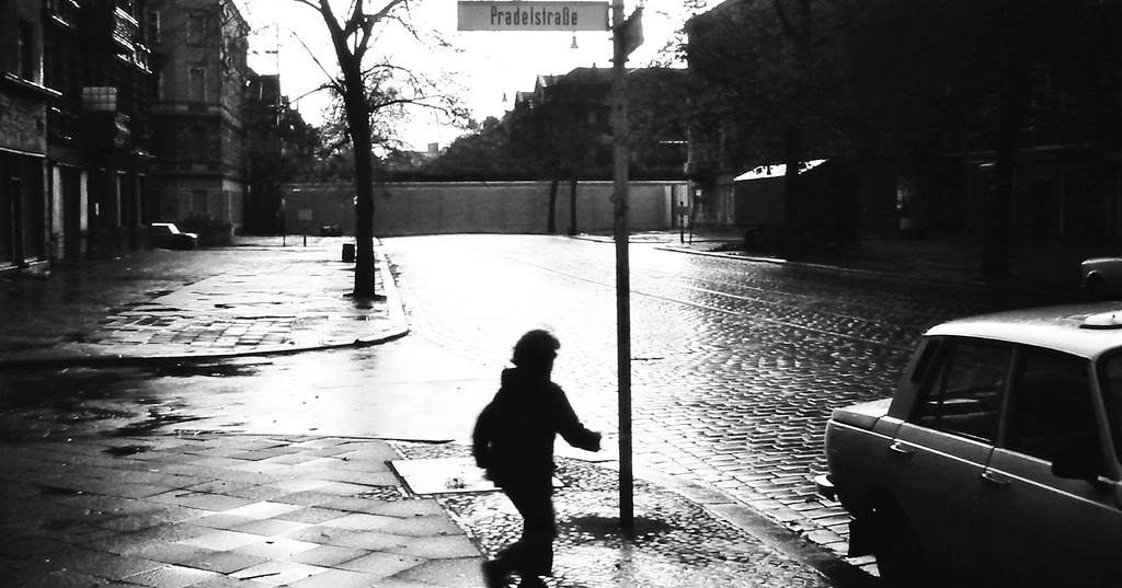 Berlin's streets after the rain, 1983 ~ vintage everyday
