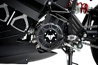 Brammo Empulse R Electric Motorcycle detail
