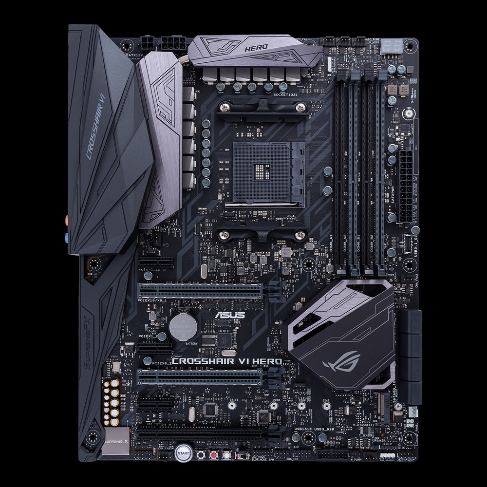 Motherboard ASUS ROG Crosshair VI Hero MAXIMUM COMPUTER HARDWARE
