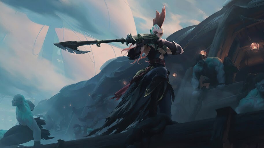 Jagged Taskmaster, Legends of Runeterra, 4K, #3.1766