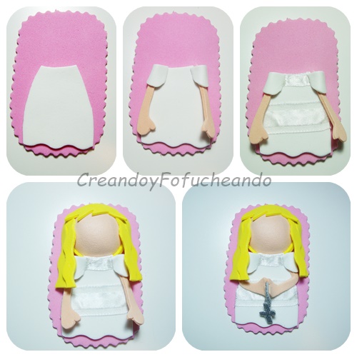 paso-a-paso-vestido-niña-comunión-tutorial-imanes-primera-comunión-en-goma-eva