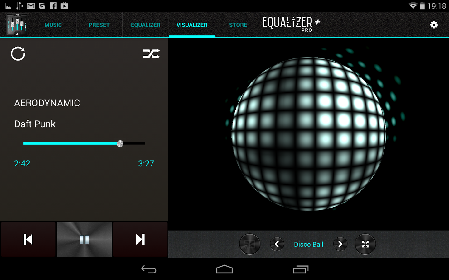 Aplicaciones Android Equalizer + Pro (Music Player) v2.2.3 [Apk]