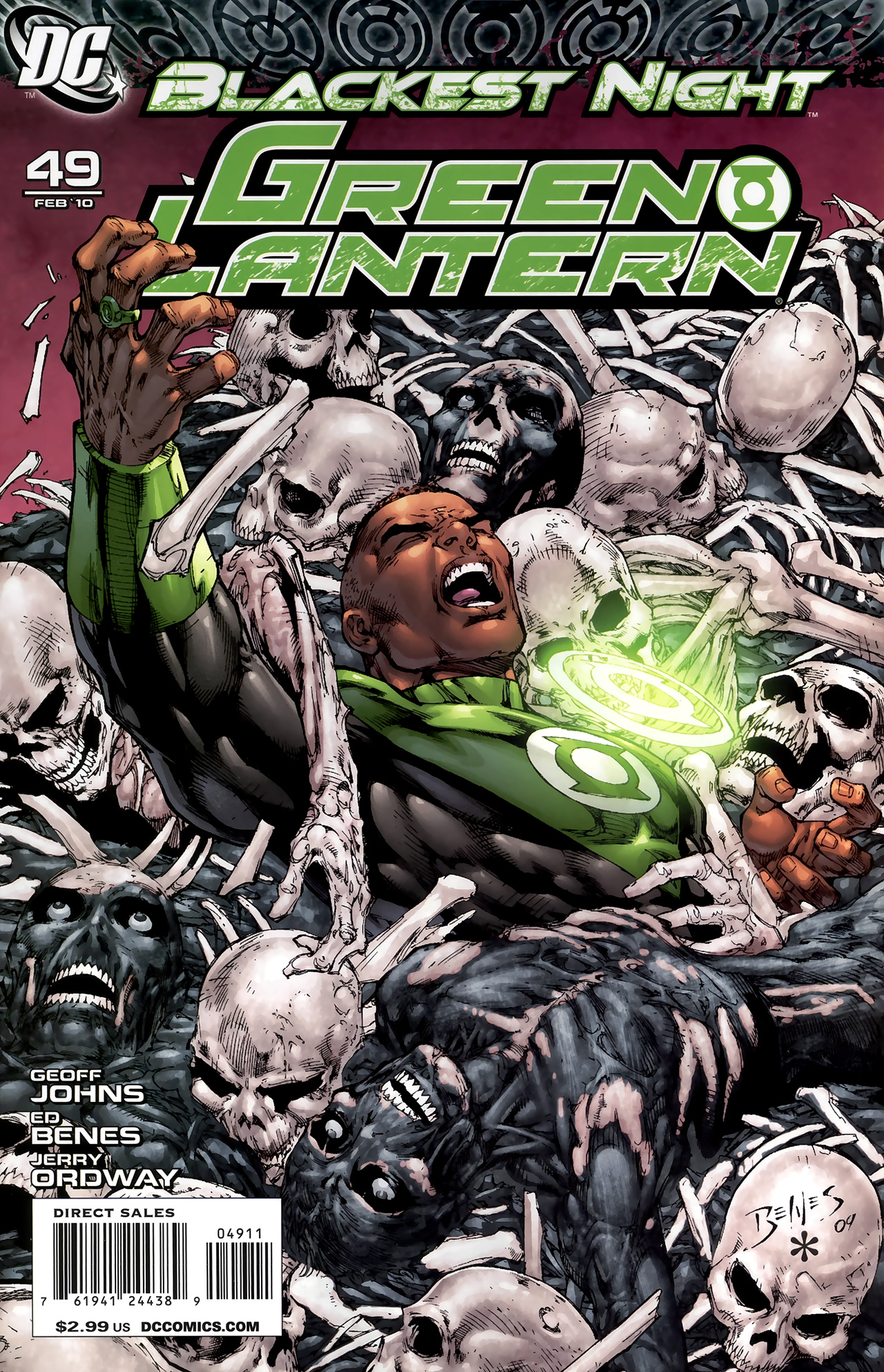 Read online Green Lantern (2005) comic -  Issue #49 - 1