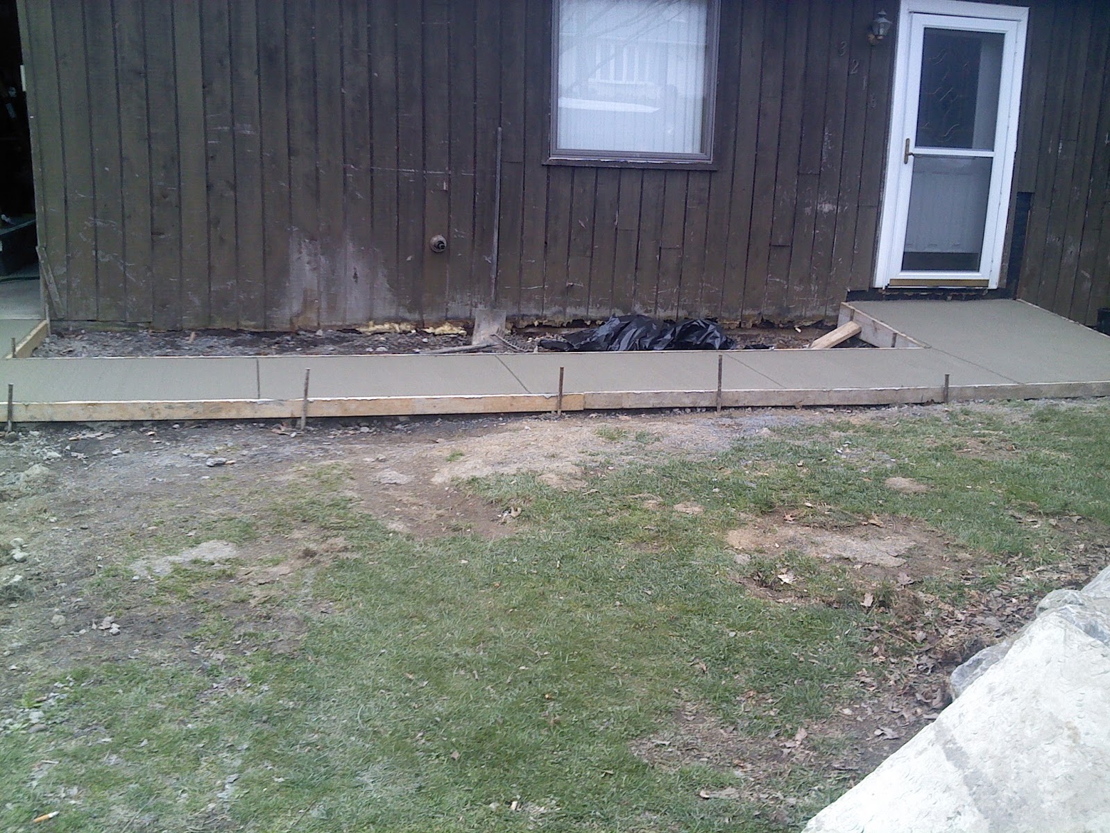 Concrete Laboring + Demolition. Driveway and garage pad