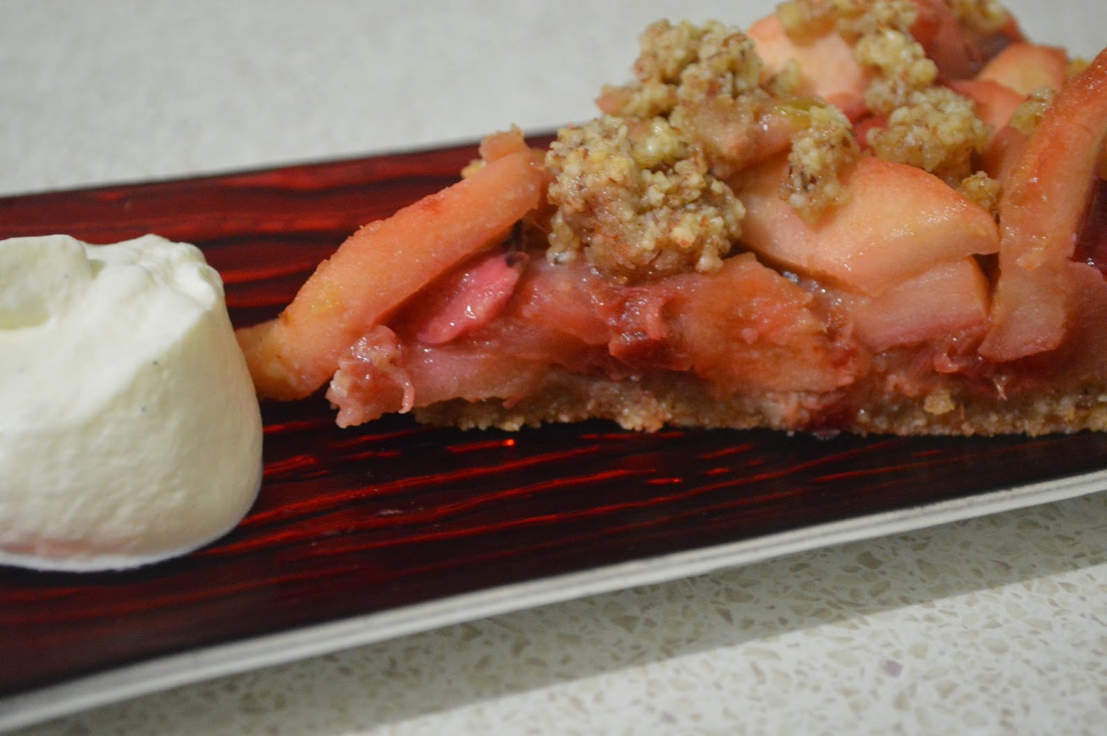 this easy and quick winter warmer dessert is great for using up in