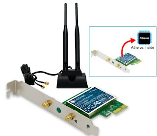 https://blogladanguangku.blogspot.com - Feb Smart FS-N600-Pro Dual Band PCI-E Wireless specifications: