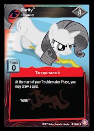 My Little Pony Rarity, Hoarder Absolute Discord CCG Card
