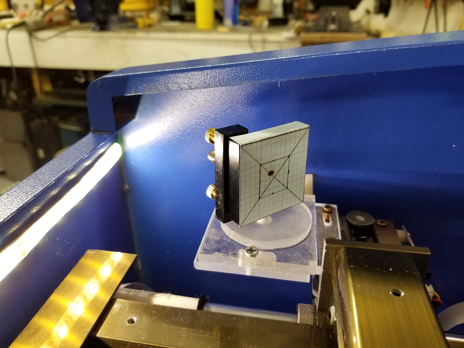 Don's Laser Cutter Things Introducing Alignment Tools for the K40