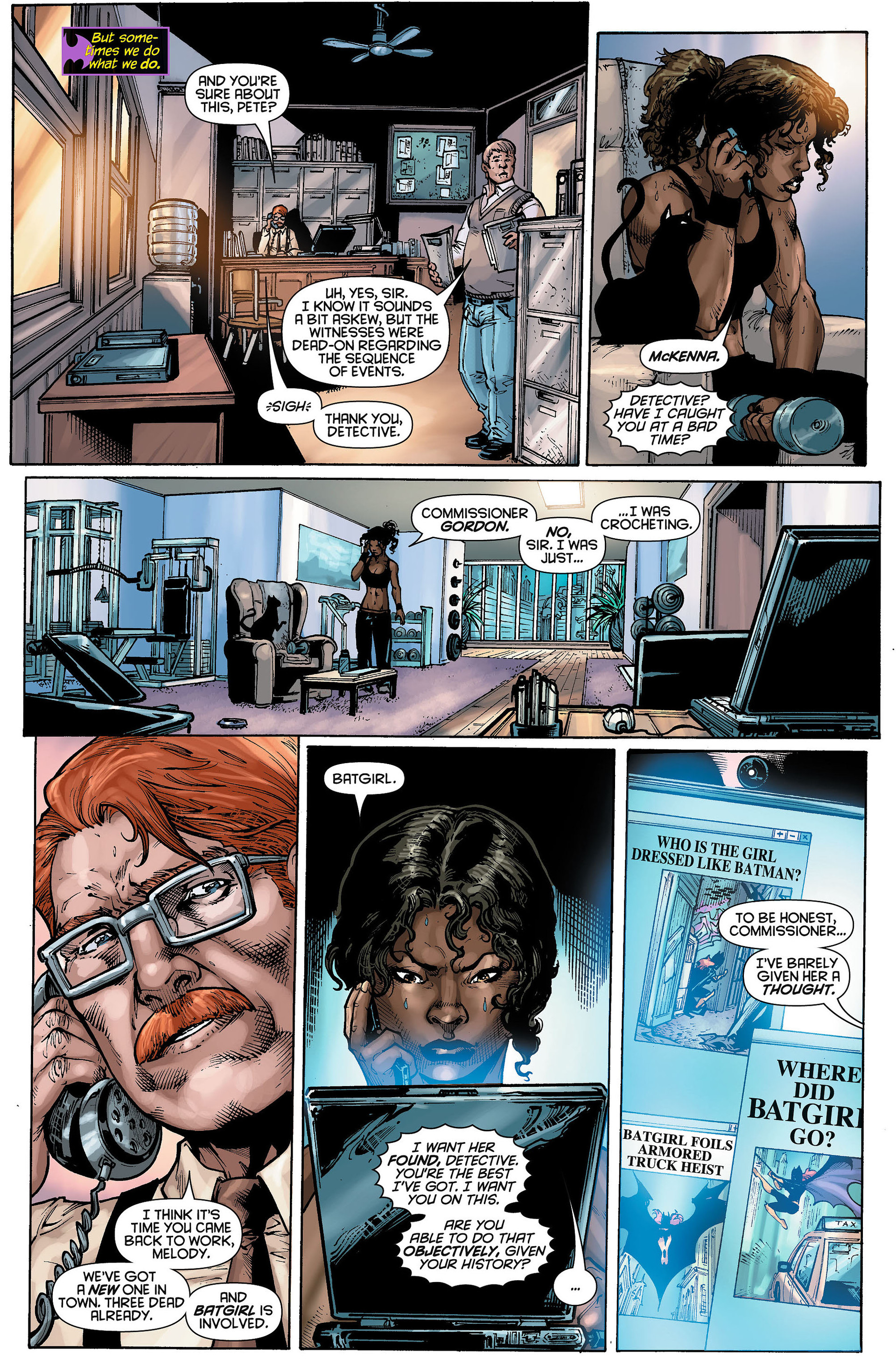 Read online Batgirl (2011) comic -  Issue #5 - 14