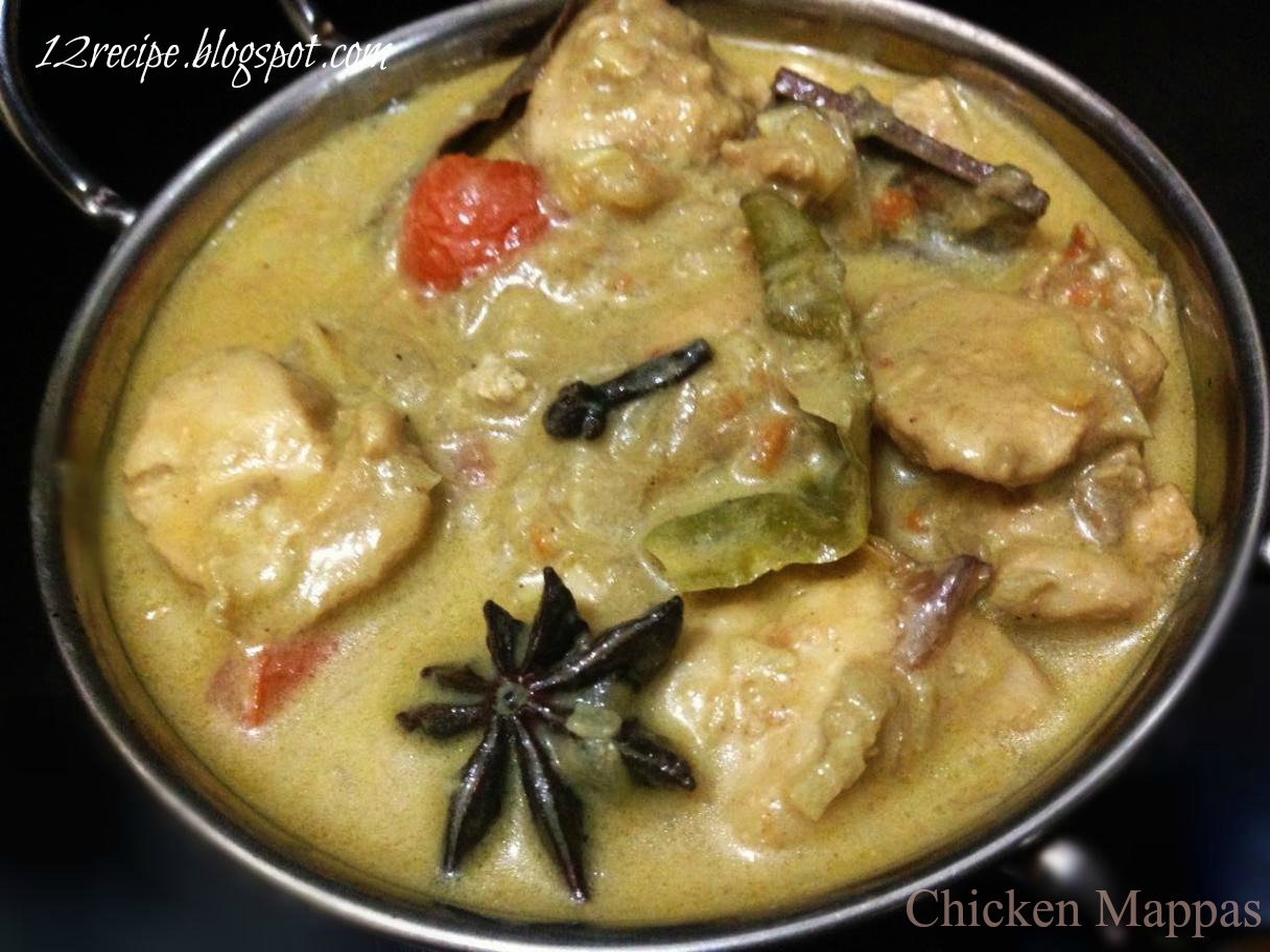 Chicken Mappas Recipe Book