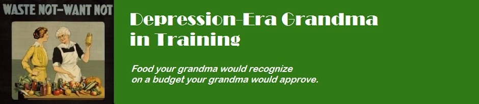 Depression-Era Grandma in Training