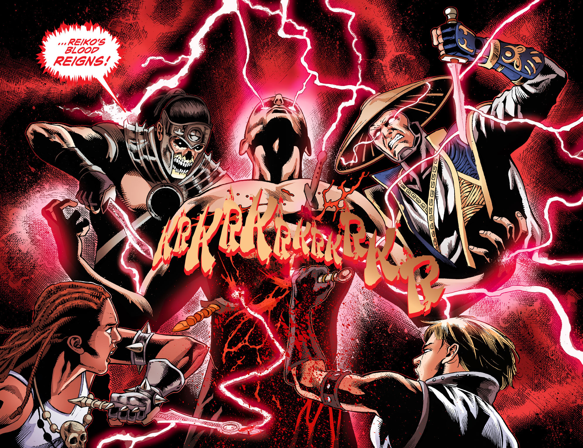 Read online Mortal Kombat X [I] comic -  Issue #28 - 14