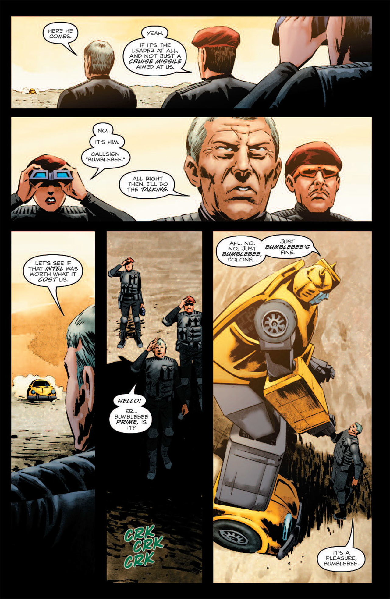 Read online The Transformers: Bumblebee comic -  Issue #1 - 18