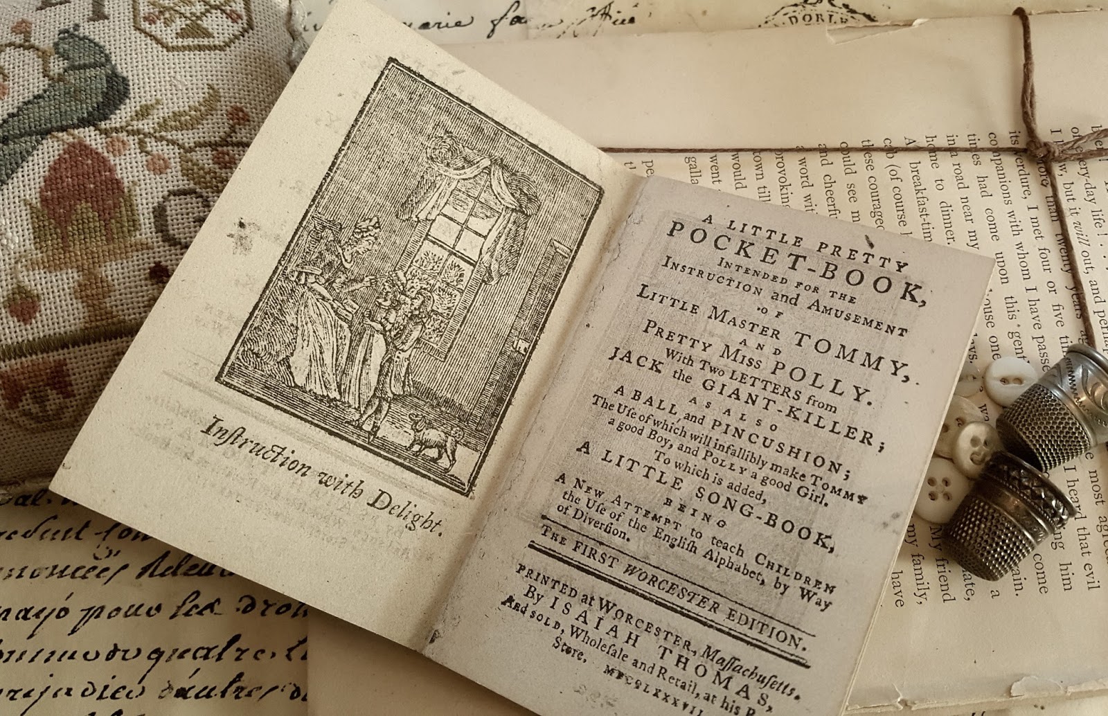 With thy Needle & Thread The story behind the series...