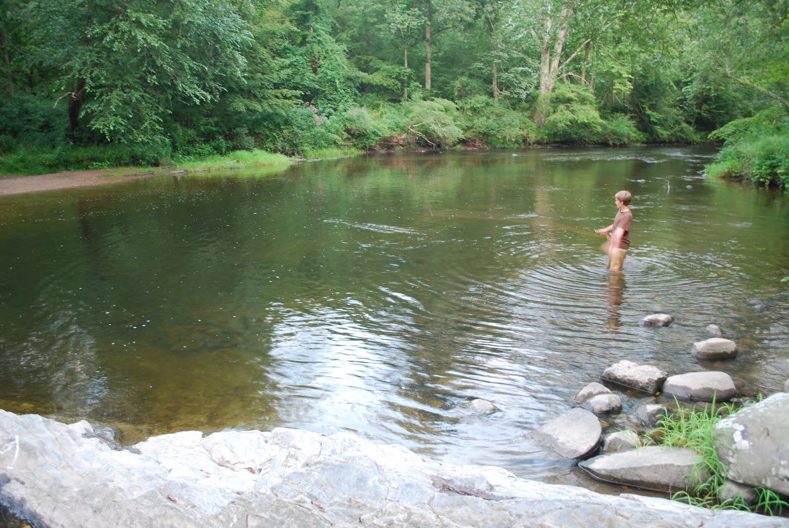 Litton's Fishing Lines Novices Fly Fish the Flatbrook