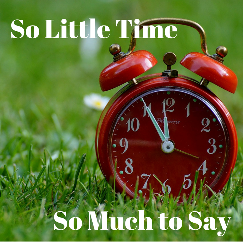 Tomato's Vine So Little Time, So Much To Say