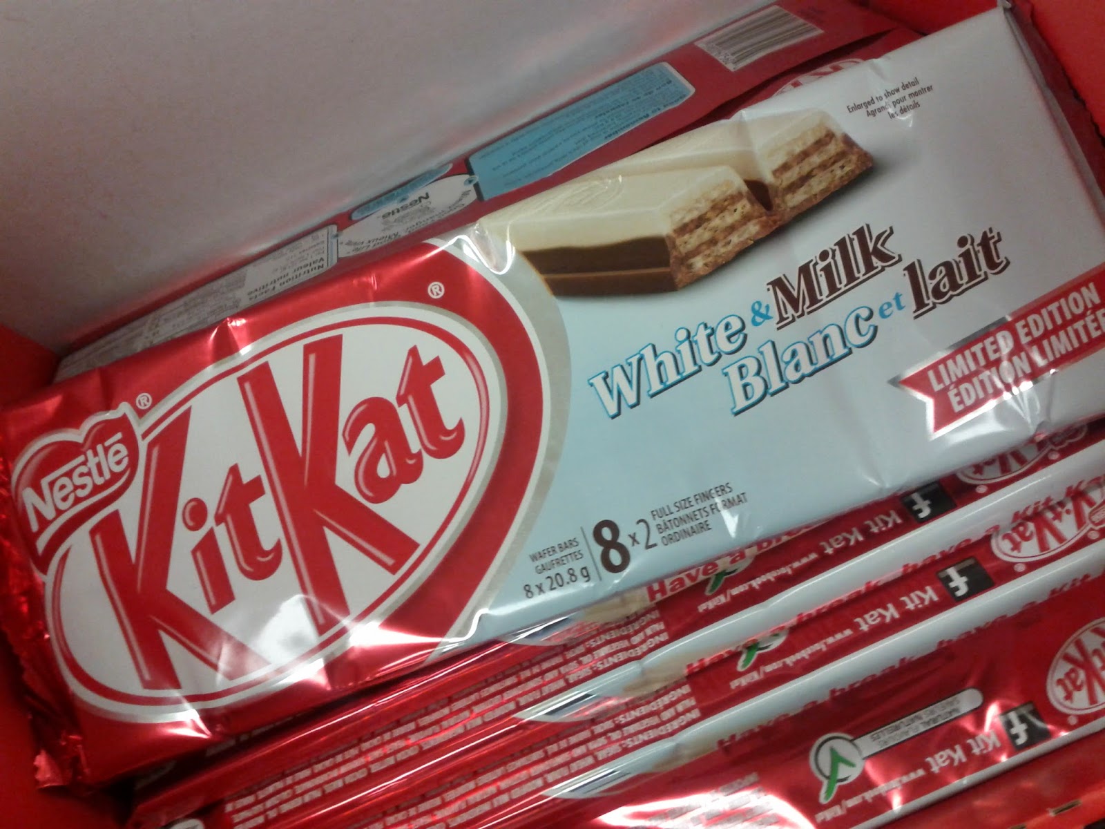 Toronto things White chocolate Kit Kat at Walmart