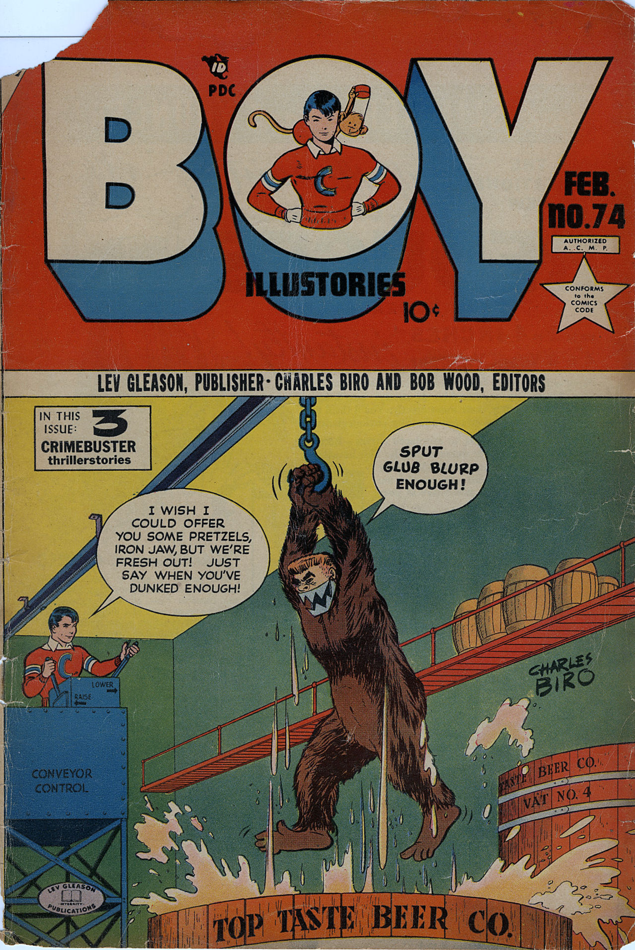 Read online Boy Comics comic -  Issue #74 - 1