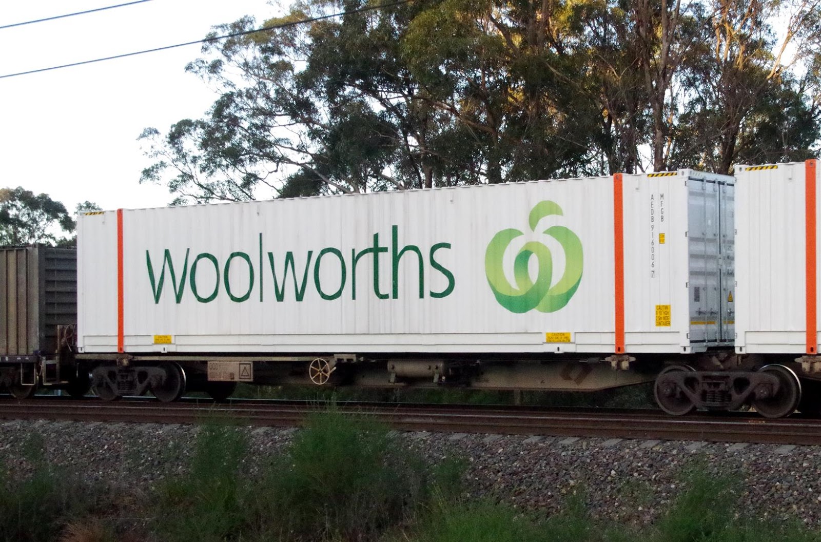 Rollingstock News New Aurizon Woolworths Containers AEDB