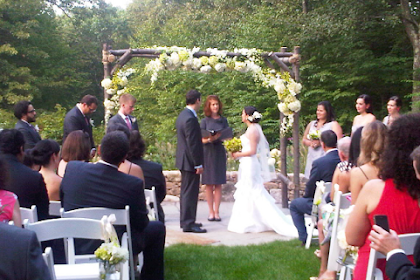Outdoor Backyard Wedding