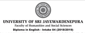 Diploma in English - Sri Jayewarenepura University